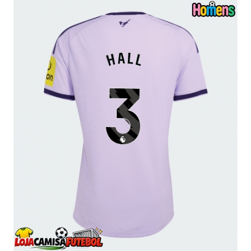 Camisa de Futebol Newcastle United Lewis Hall #3 Equipamento Alternativo 2026-27 Manga Curta